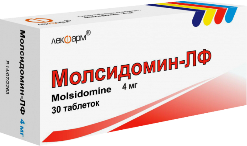 Препарат Молсидомин в таблетках 