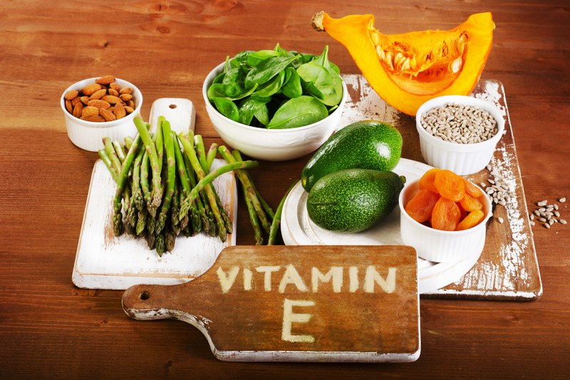 Продукты с витамином Е 