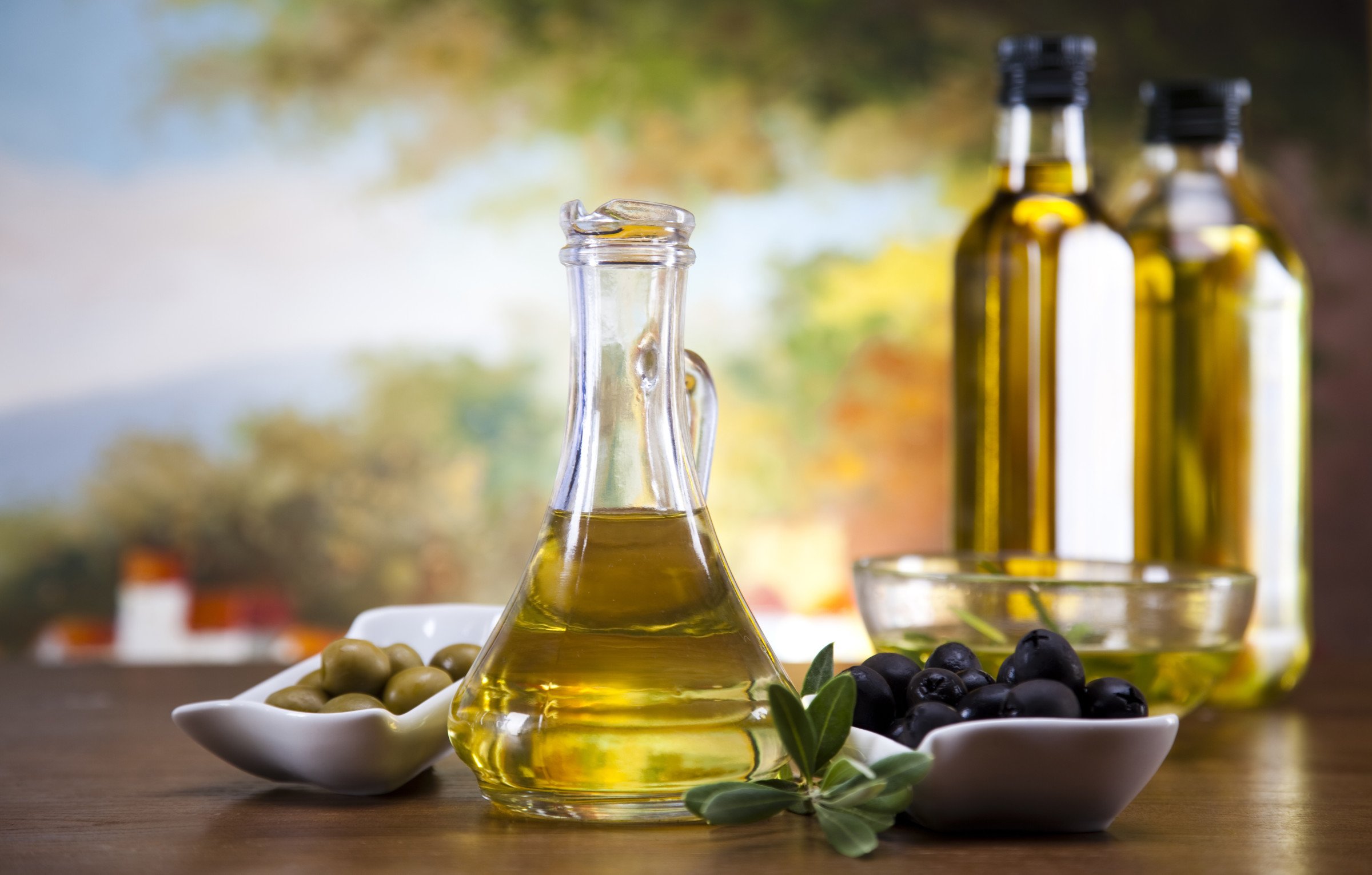 Оливковое масло обладает высокой калорийностью