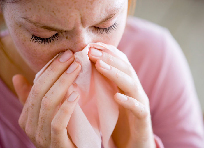 аллергия в виде насморка