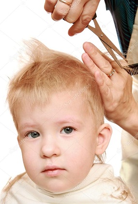 Как стричь волосы ребенку ножницами