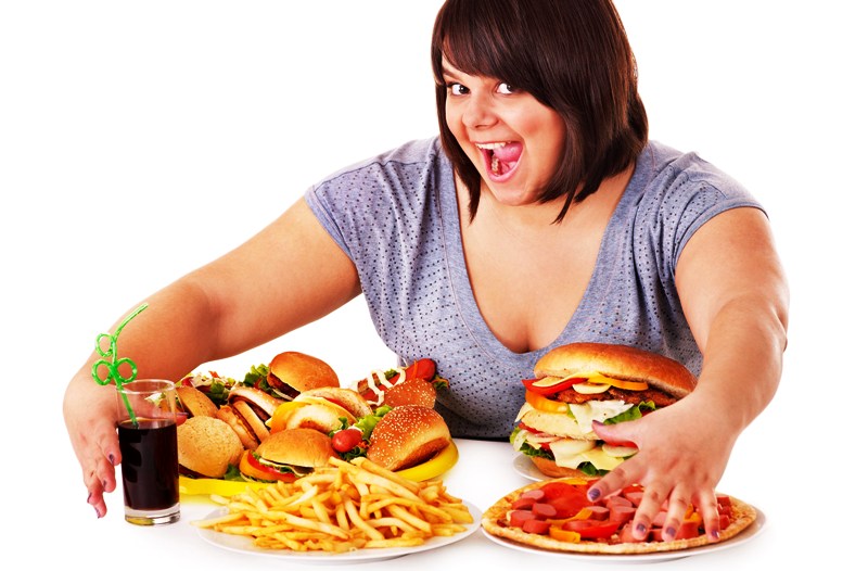 Лишний вес и неправильное питание 